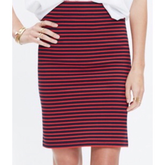 Madewell Dresses & Skirts - Madewell City skirt in Sailor Stripe